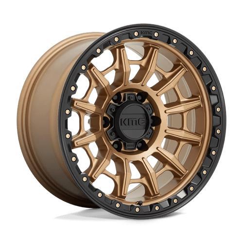 KM547 CARNAGE MATTE BRONZE W/ BLACK LIP 9x17 5/127 ET0 CB71,5 60° - Alumiinivanteet - 328850 - 1