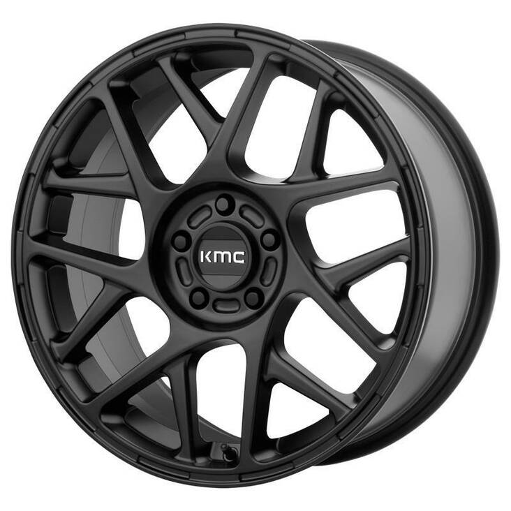 KM708 Satin Black 8x17 5/114,3 ET38 CB72.6 60° - Alumiinivanteet - 238490 - 1