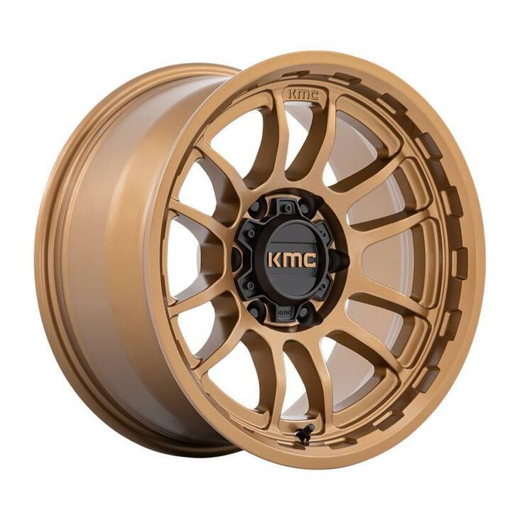KM727 WRATH MATTE BRONZE 8,5x17 5/127 ET-10 CB71,5 60° - Alumiinivanteet - 300010 - 1