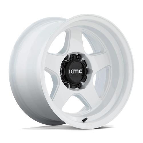 KM728 LOBO GLOSS WHITE 8,5x17 5/127 ET-10 CB71,5 60° - Alumiinivanteet - 317520 - 1