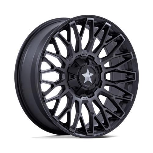 M50 CLUBBER MATTE BLACK DDT 7x15 4/137/156 ET10 CB110.1 60° - Alumiinivanteet - 331050 - 1