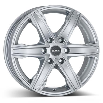 MAK King 6 Silver 9x20 6/130 ET60 CB84,1 60° - Alumiinivanteet - 214310 - 1