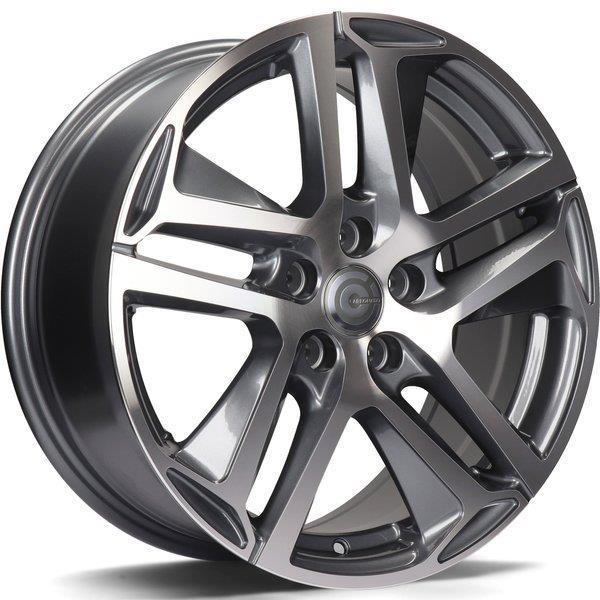 Nice Anthracite Front Polished 7,5x17 5/108 ET45 CB67.1 60° - Alumiinivanteet - 313680 - 1