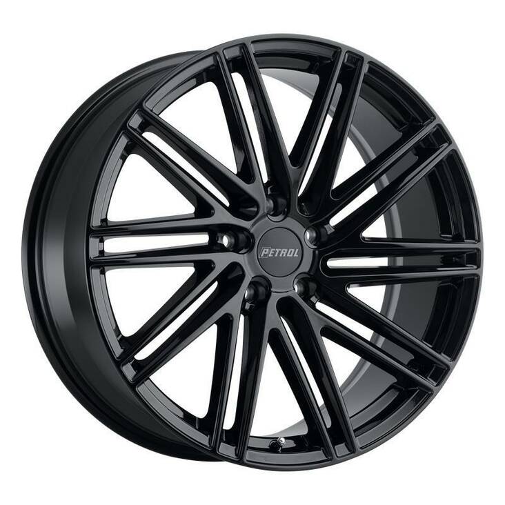 P1C GLOSS BLACK 8x18 5/114,3 ET40 CB76.1 60° - Alumiinivanteet - 331480 - 1