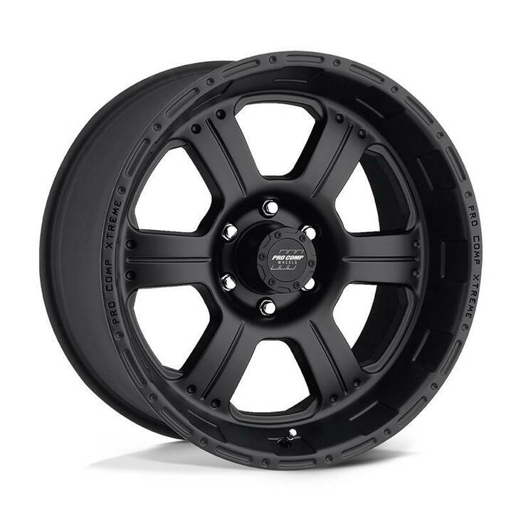 PA89 KORE FLAT BLACK 8x16 6/114,3 ET-12 CB83.1 60° - Alumiinivanteet - 331750 - 1