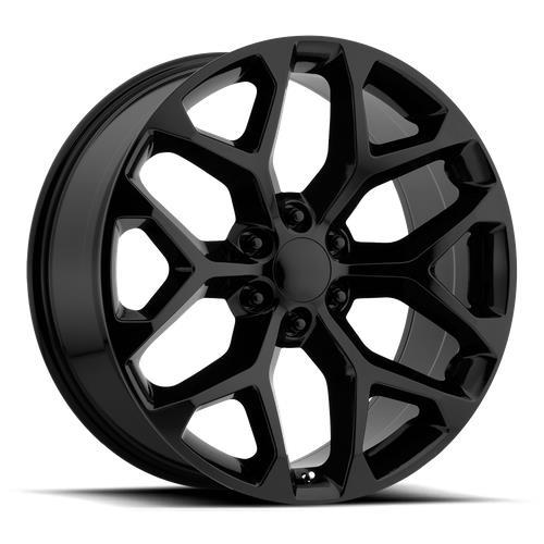 PR176 Matte Black 9x22 6/139,7 ET24 CB78.3 60° - Alumiinivanteet - 236750 - 1