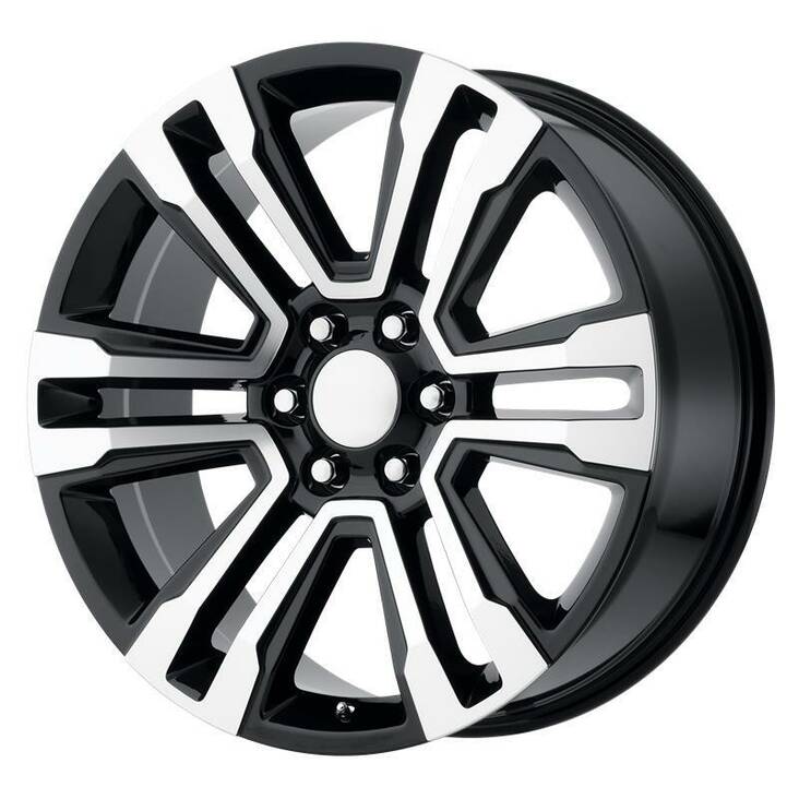 PR182 Gloss Black Machined 10x24 6/139,7 ET31 CB78,1 60° - Alumiinivanteet - 295600 - 1