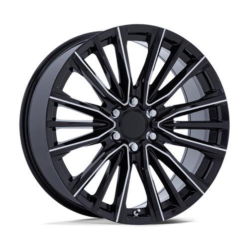 PR223 GLOSS BLACK MILLED 10x24 6/139,7 ET28 CB78.1 60° - Alumiinivanteet - 333260 - 1