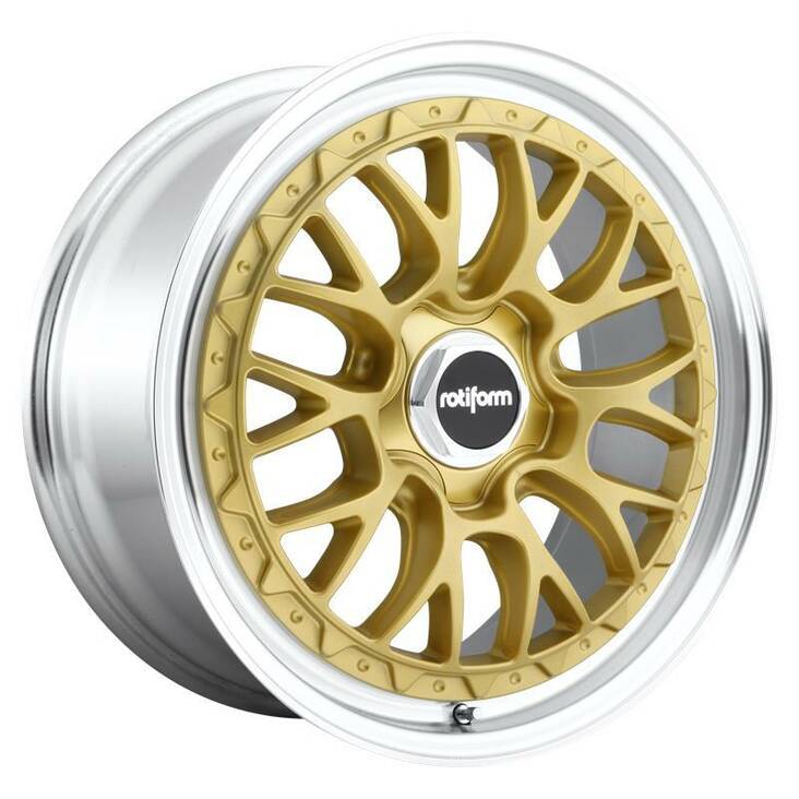 RC156 MATTE GOLD MACHINED 8,5x19 5/112 ET35 CB66,5 60° - Alumiinivanteet - 295760 - 1
