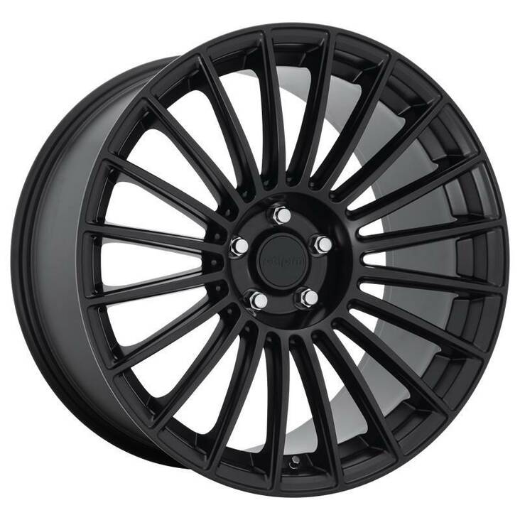 RC157 MATTE BLACK 8,5x19 5/112 ET45 CB66,5 60° - Alumiinivanteet - 288220 - 1