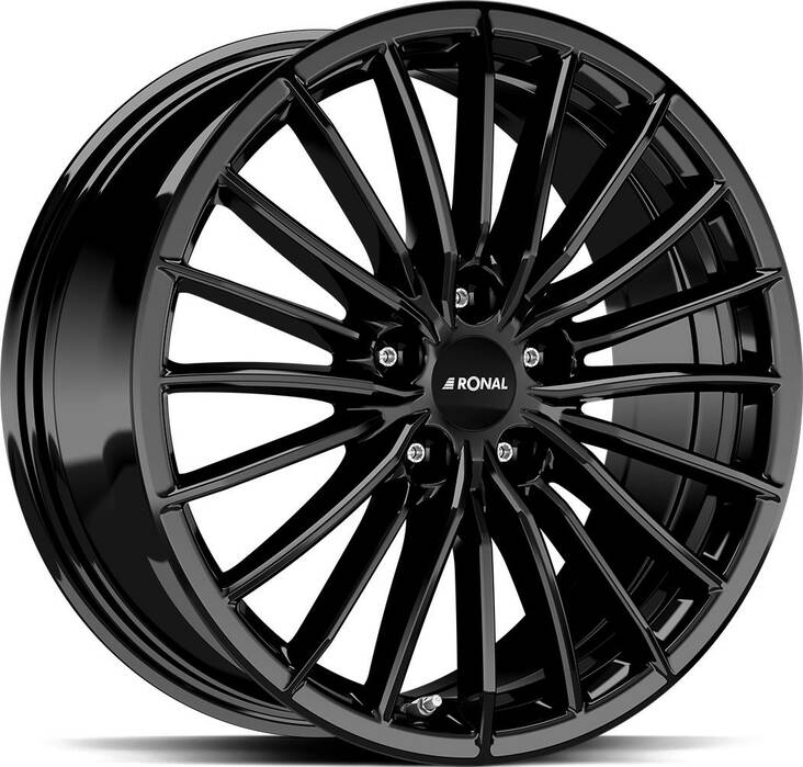 RONAL R68 Jet Black 8,5x19 5/120 ET35 CB82,0 - Alumiinivanteet - 336220 - 1