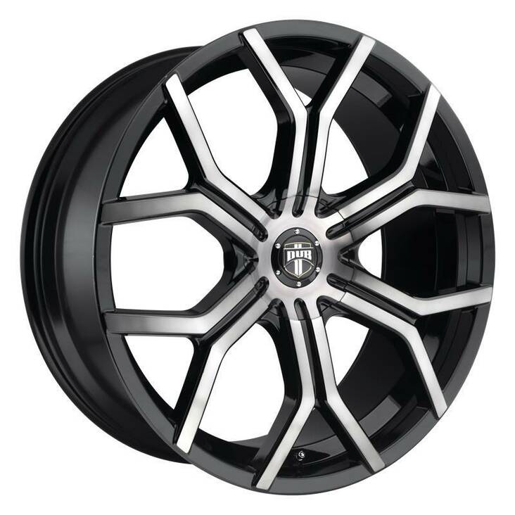 S209 ROYALTY GLOSS MACHINED DOUBLE DARK TINT 9,5x22 6/120/132 ET30 CB74,6 60° - Alumiinivanteet - 295150 - 1