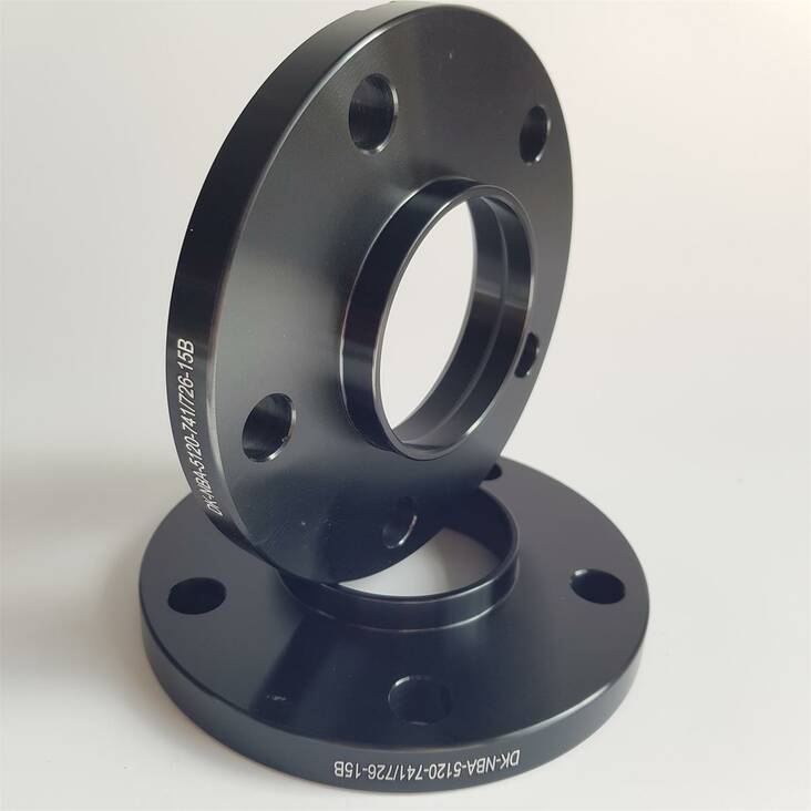 Spacer 15mm 2 pcs 5x120 74,1/72,6mm Black - Rengas- ja vannetarvikkeet - 315680 - 1