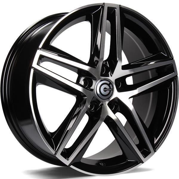 Stormy Black Front Polished 7,5x17 5/112 ET42 CB57.1 60° - Alumiinivanteet - 313650 - 1