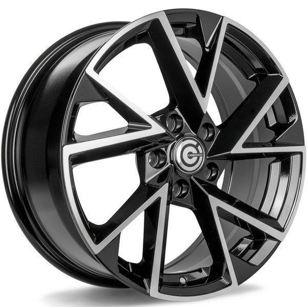 Summer Black Front Polished 7x17 5/100 ET40 CB57,1 60° - Alumiinivanteet - 314200 - 1