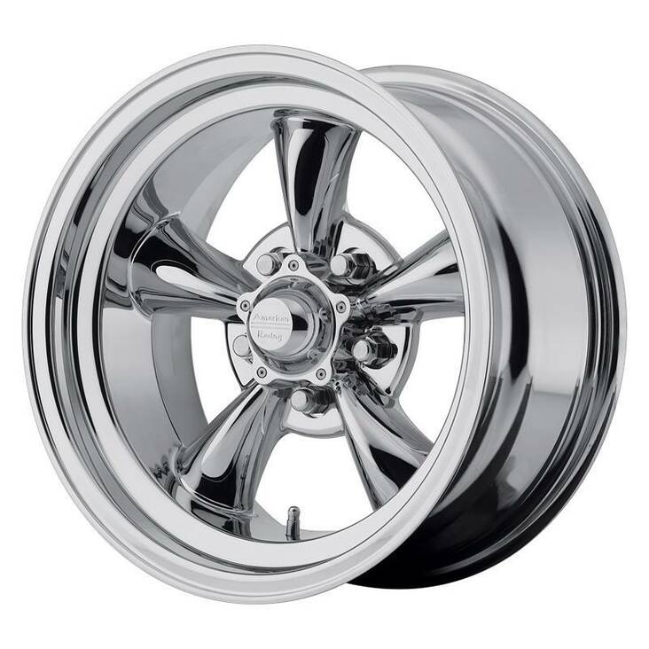 VN605 Chrome 8x15 5/120,65 ET0 CB83.1 60° - Alumiinivanteet - 236640 - 1