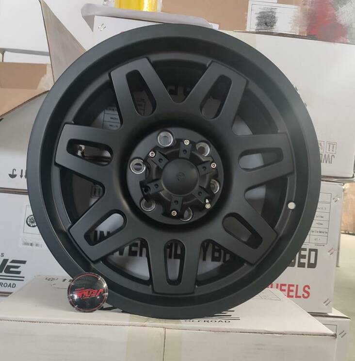 Venue L1399 Matt Black 8,5x17 6/139,7 ET20 CB106,1 60° - Alumiinivanteet - 312230 - 1