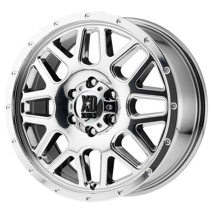 XD820 Chrome 7x16 5/160 ET42 CB65,1 60° - Alumiinivanteet - 324220 - 1