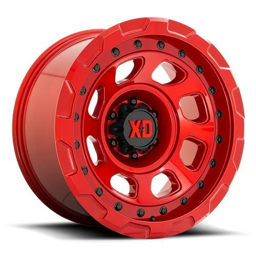 XD861 STORM CANDY RED 9x17 5/127 ET-12 CB71,5 60° - Alumiinivanteet - 327910 - 1