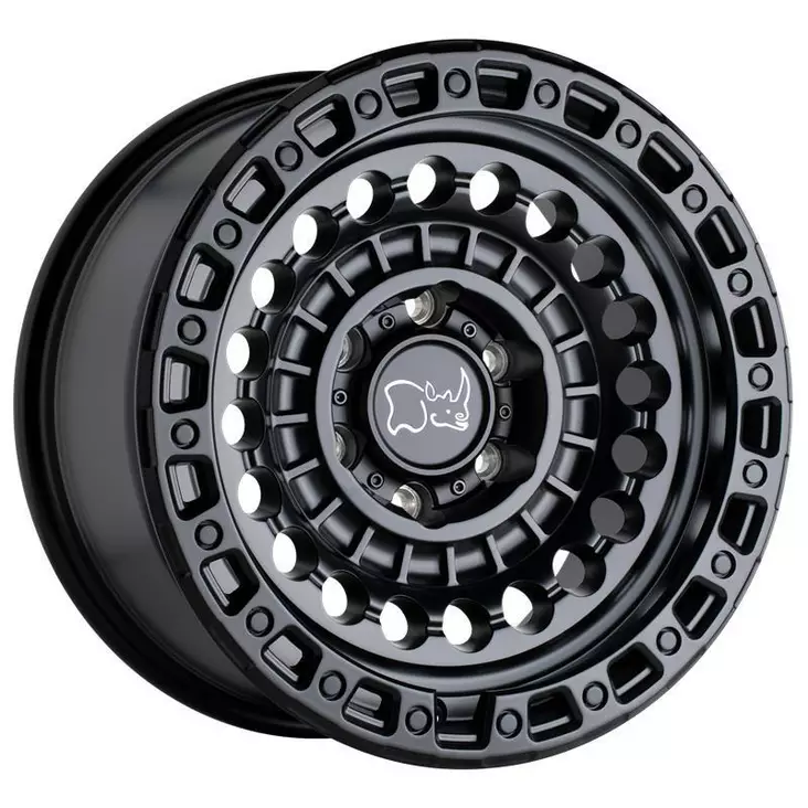 SENTINEL MATTE BLACK 9,5x20 6/114,3 ET12 CB76,1 60° - Alumiinivanteet - 281150 - 1