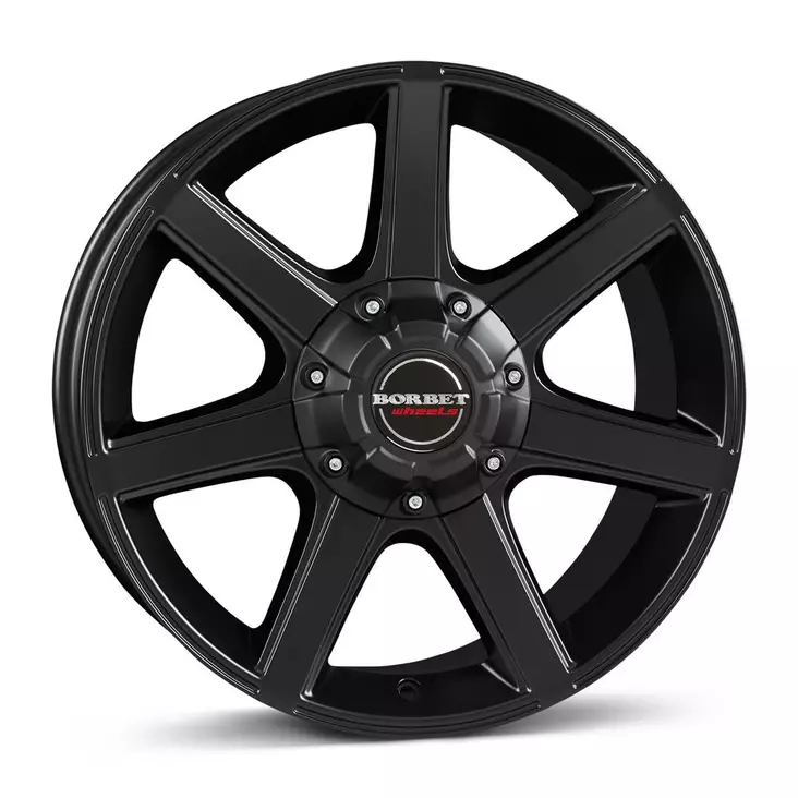 BORBET CWE black matt 8,5x18 6/139,7 ET20 CB106,1 60° - Alumiinivanteet - 340050 - 1