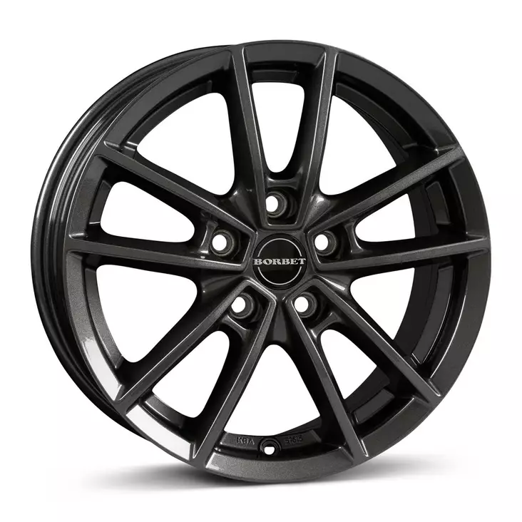 BORBET W Mist Antracite Gloss 6,5x16 5/108 ET40 CB72.5 60° - Alumiinivanteet - 340420 - 1