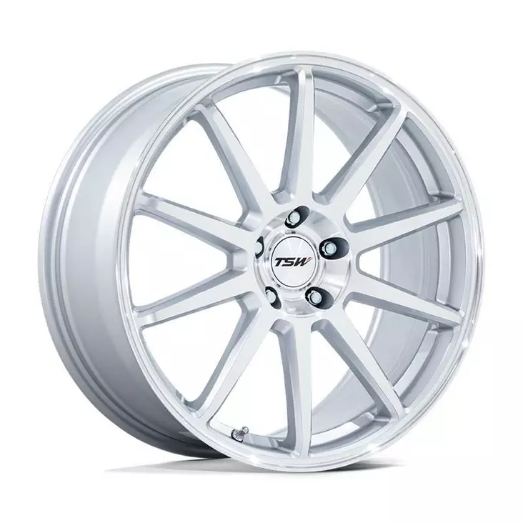 TW004 CANARD GLOSS SILVER W/ MACHINED FACE 9x20 5x114,3 ET35 CB72.6 60° 816 kg - Alumiinivanteet - 341700 - 1
