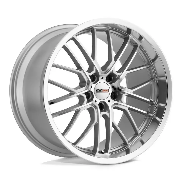 Cray Eagle Silver w/ mirror cut face & lip 10,5x20 5/120,65 ET69 CB70,3 60° - Alumiinivanteet - 341970 - 1