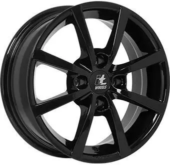 ALISIA Black Gloss 6x15 4/108 ET32 60° - Alumiinivanteet - 360360 - 1