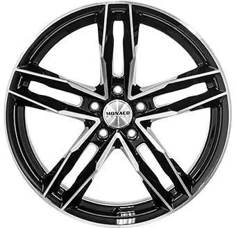 RR8M Gloss Black Polished 8x18 5/108 ET40 60° - Alumiinivanteet - 360600 - 1