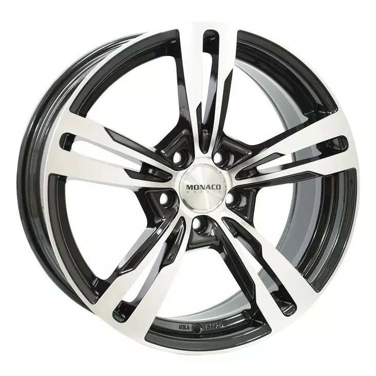 GP4 Gloss Black Polished 8x18 5/112 ET45 60° - Alumiinivanteet - 360820 - 1