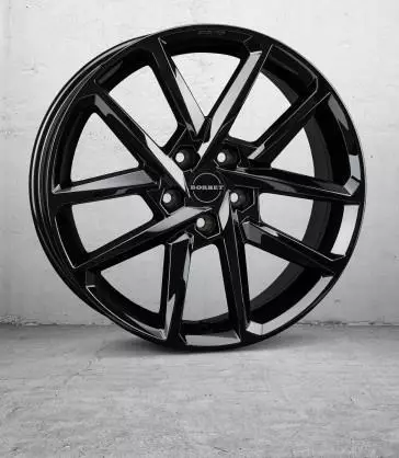 N Gloss Black 8x18 5/108 ET42 60° - Alumiinivanteet - 360840 - 1