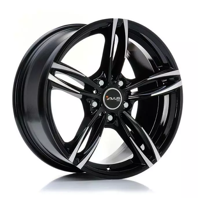 AVUS AC-MB3 Black Polished 8,5x20 5/112 ET25 CB66,7 60° - Alumiinivanteet - 269570 - 1
