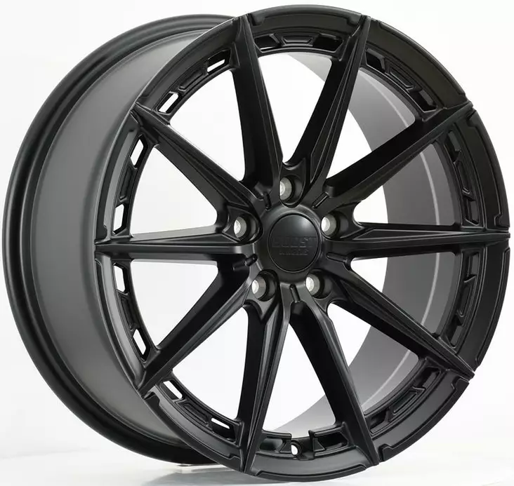 B589 Flatblack 8x18 5/108 ET40 CB73.1 60° - Alumiinivanteet - 374360 - 1