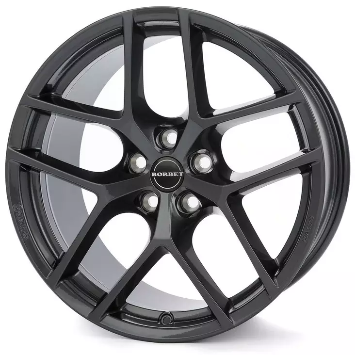 BORBET Y e-Grey 9,5x20 5/114,3 ET45 CB64,1 60° - Alumiinivanteet - 342120 - 1