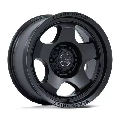 BR031 SOL MATTE BLACK 8,5x17 5/127 ET0 CB71.5 60° - Alumiinivanteet - 368560 - 1