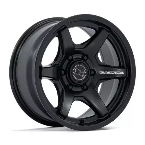 BR035 KUMA MATTE BLACK 8,5x17 5/130 ET25 CB71.6 60° - Alumiinivanteet - 368610 - 1