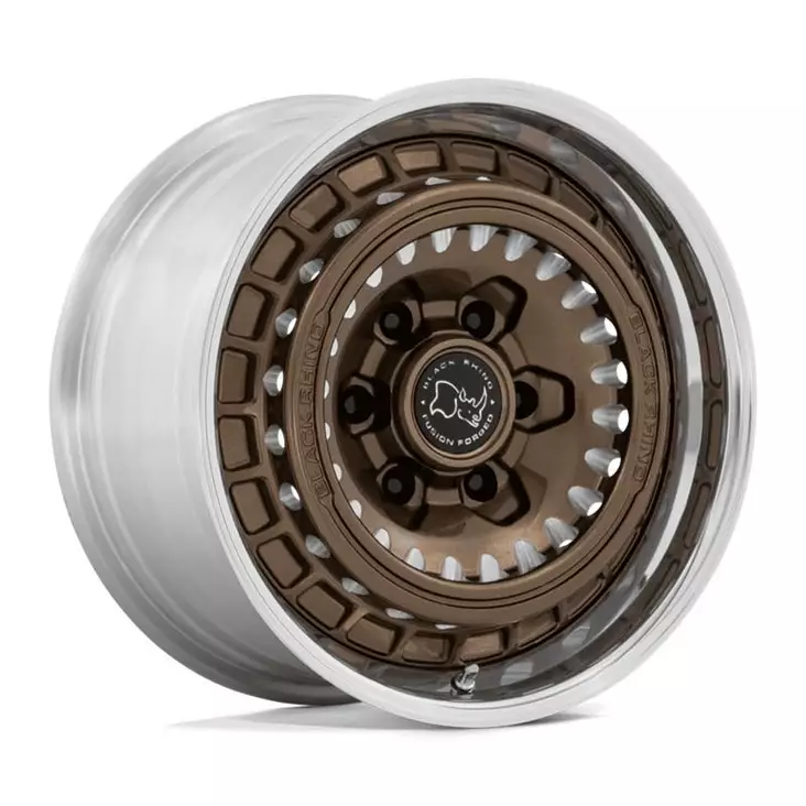 BR601 BASTION GLOSS BRONZE MILLED W/ POLISHED LIP 8,5x17 6/139,7 ET25 CB106.1 60° - Alumiinivanteet - 374420 - 1