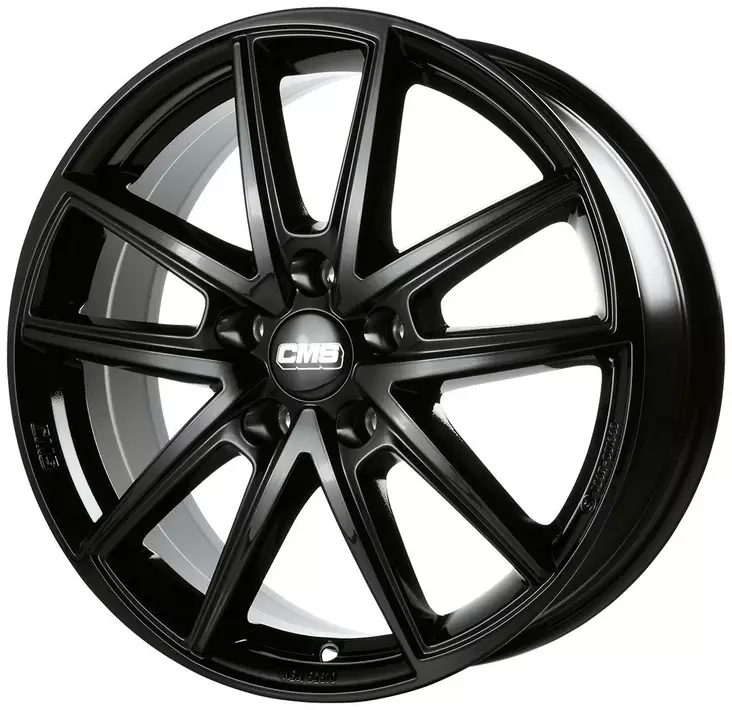 CMS C30 Complete Black Gloss 7,5x19 5/112 ET38 CB57,1 R13 - Alumiinivanteet - 346610 - 1