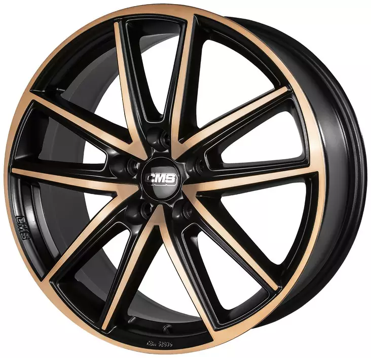 CMS C30 Diamond Black Copper 8x18 5/108 ET48 CB65,1 60° - Alumiinivanteet - 346220 - 1