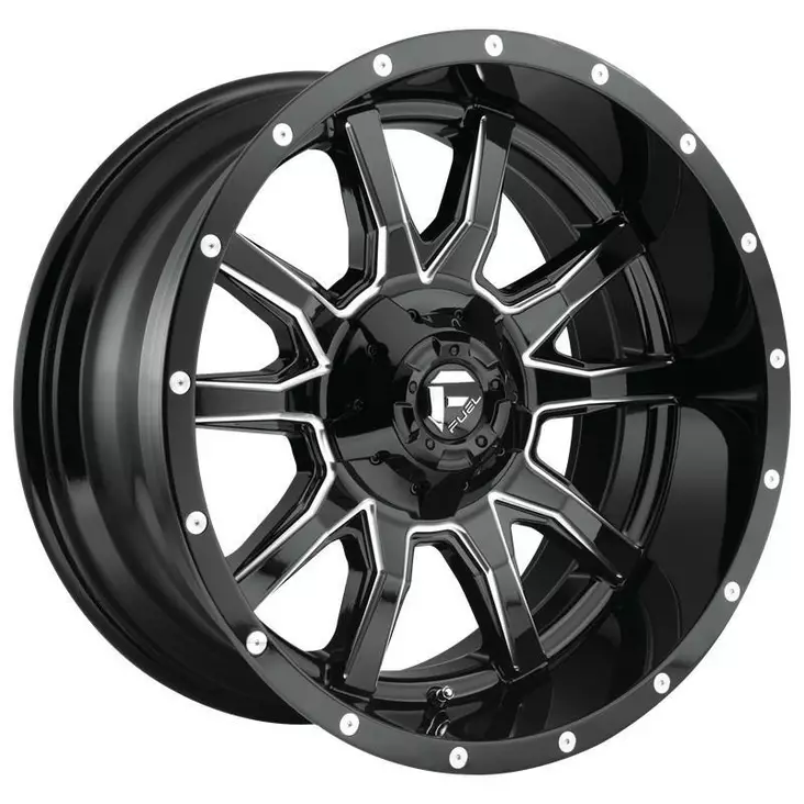 FC627 GLOSS BLACK MILLED 9x20 5/139,7/150 ET1 CB110.1 60° - Alumiinivanteet - 245350 - 1