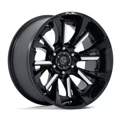 FC895 TANTRUM GLOSS BLACK MILLED 9x20 8/170 ET1 CB125.1 60° - Alumiinivanteet - 372910 - 1