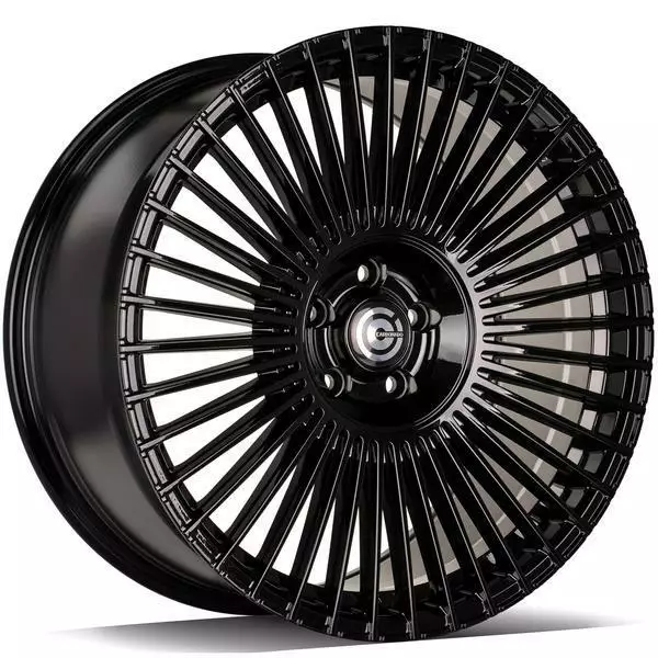 GIFT Black Glossy 9,5x20 5/112 ET45 CB66.6 60° - Alumiinivanteet - 363230 - 1
