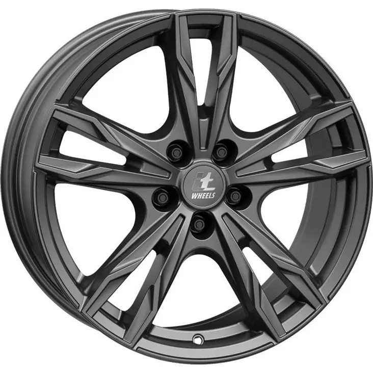 Gina Matt Anthracite 8x18 5/114,3 ET39 60° - Alumiinivanteet - 367050 - 1