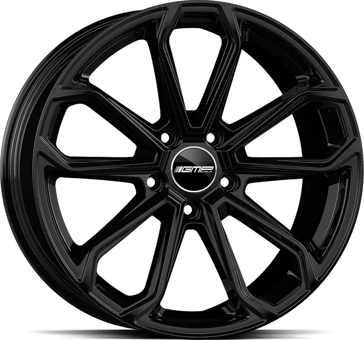 GMP Furiosa Gloss Black 8,5x21 5/130 ET25 CB66.5 R14 - Alumiinivanteet - 356600 - 1