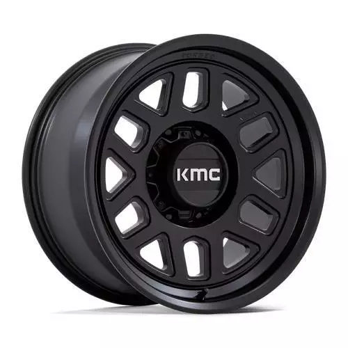 KM451 MESA FORGED MONOBLOCK SATIN BLACK 9x18 8/180 ET0 CB124.2 60° - Alumiinivanteet - 356420 - 1