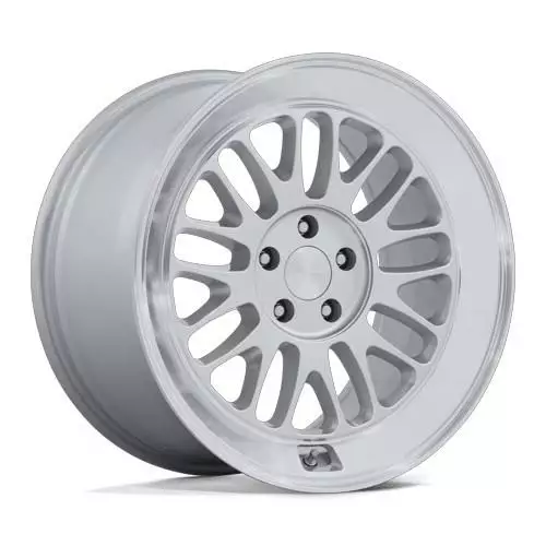 RC214 SCP GLOSS SILVER W/ DIAMOND CUT LIP 8,5x19 5/130 ET45 CB71.6 60° - Alumiinivanteet - 372620 - 1