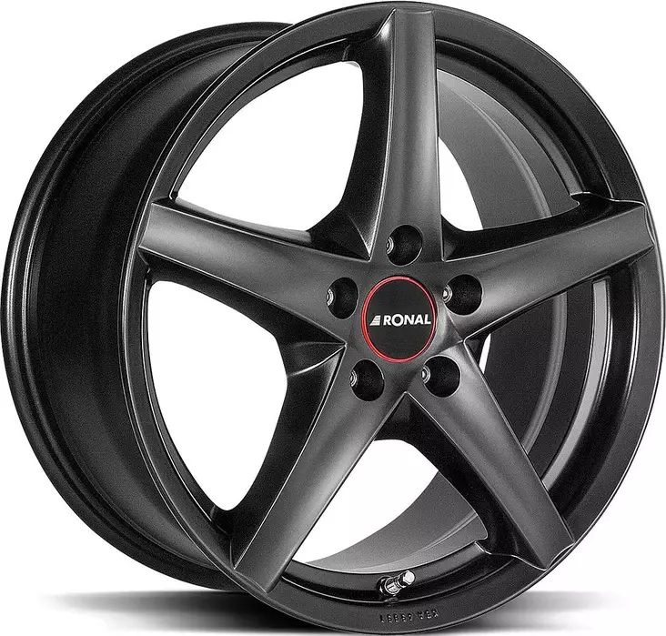 RONAL R41 Matt Black 6,5x15 5/112 ET38 CB76,0 R13 - Alumiinivanteet - 344800 - 1
