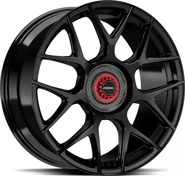 RONAL RF1 REV-CRR Jet Black Matt 8,5x20 5/112 ET35 CB82.1 60° - Alumiinivanteet - 354780 - 1