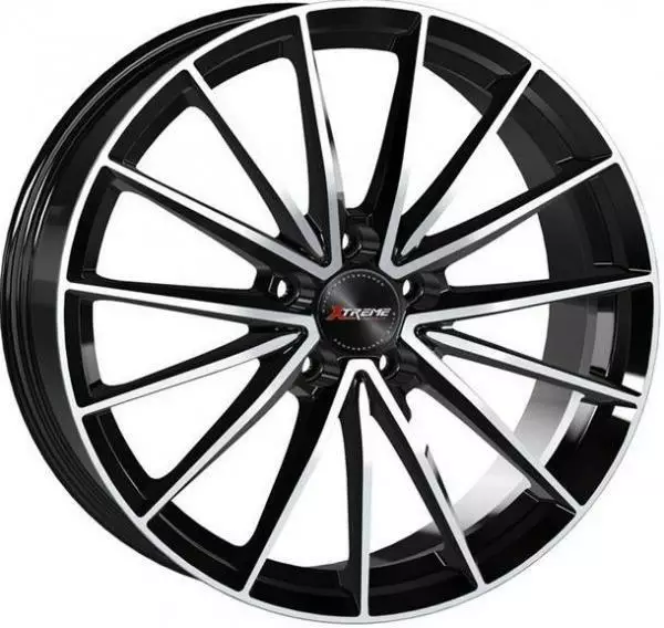 Xtreme RX16 Black Diamond 8x18 5/114 ET34 CB64,1 Tesla 3 / Tesla 3 performance ERÄ 60° - Alumiinivanteet - 348350 - 1